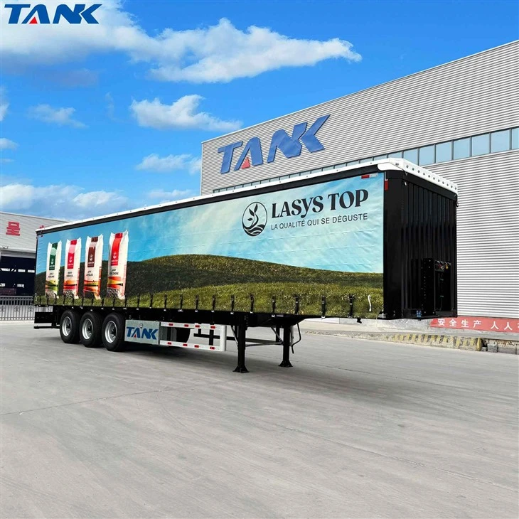 3 Axle Side Curtani Semi-Trailer suppliers